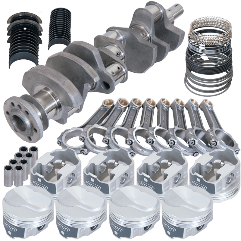 Eagle — Eagle Chevy 454 4.000in Crank 6.135in I-Beam Rods Closed Chamber 4.320in Pistons Rotating Assembly
Pro Street Assembly