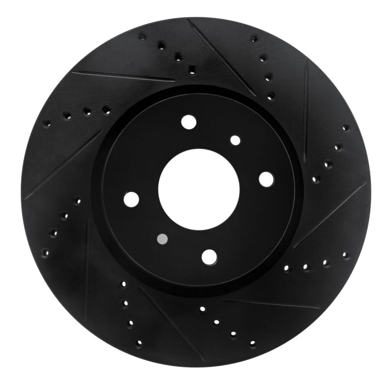 R1 Concepts — R1 04-06 Nissan Sentra Front Right Drilled & Slotted Black Brake Rotor
R1 Brake Rotor Drill