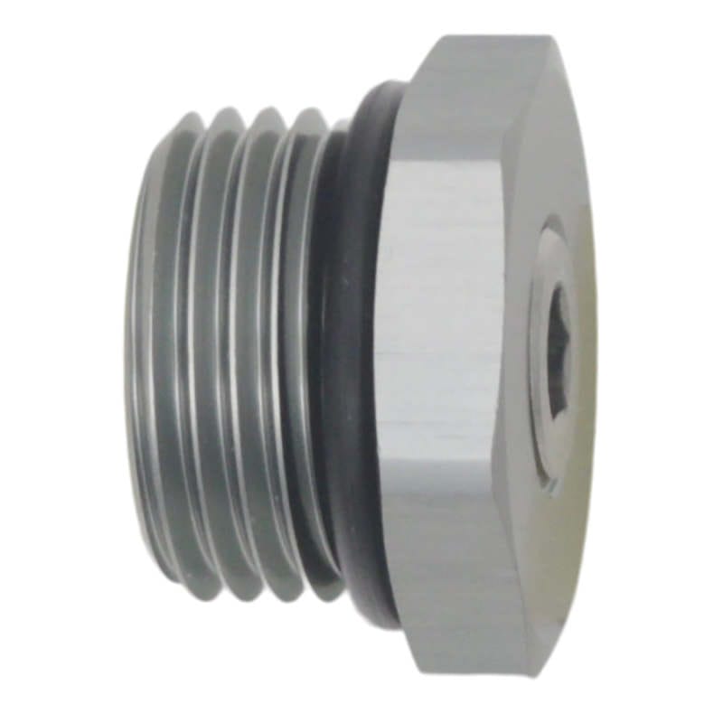 DeatschWerks — DeatschWerks 8AN ORB Male Plug Fitting with 1/8in NPT Gauge Port - Anodized DW Titanium
Lines & Fittings