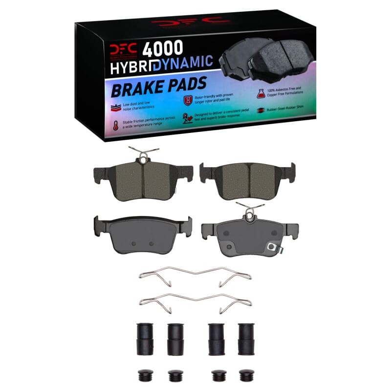 DFC — DFC 16-26 Honda Civic Rear 4000 HybriDynamic Brake Pads and Hardware Kit
DFC Brake Pad Set