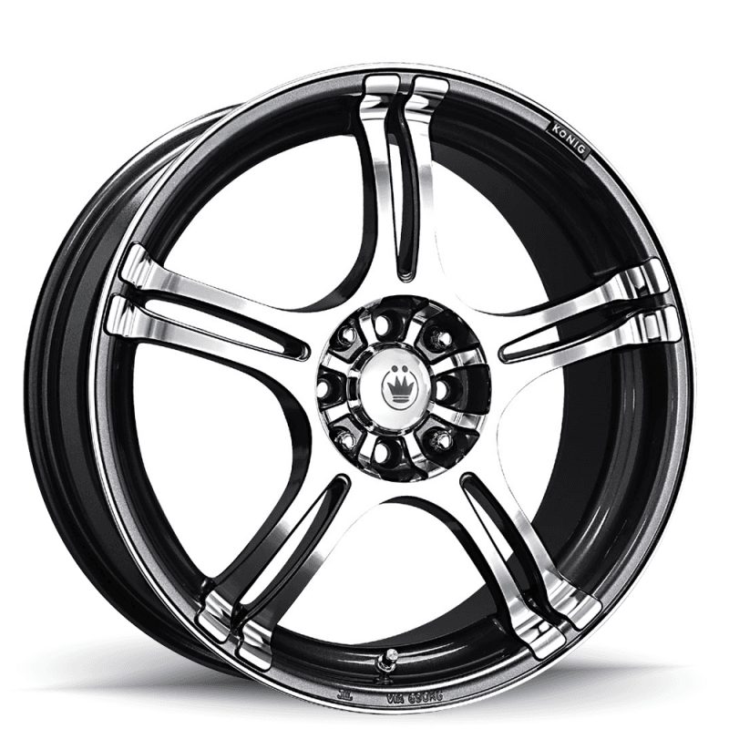 Konig — Konig Incident 13x5.5 8x100/114.3 ET38 Graphite