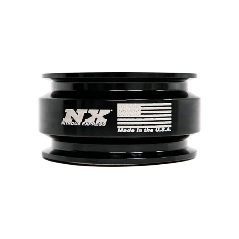 Nitrous Express — Nitrous Express 4in Single Body and Sleeve Black Nitrous Cannon w/NX Logo
Injection System Kit