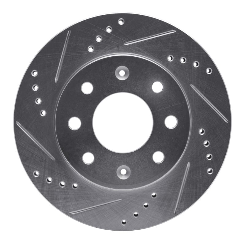 R1 Concepts — R1 88-07 Dodge Colt Front Left Drilled & Slotted Silver Brake Rotor
R1 Brake Rotor Drill