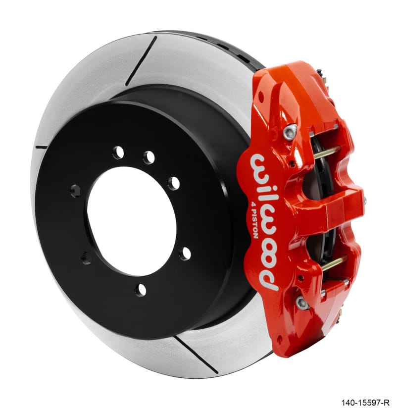 Wilwood — Wilwood AERO4 RearTruck Kit 14.25in Red 1997-2018 Nissan Y61 Patrol w/lines
BRAKE KIT