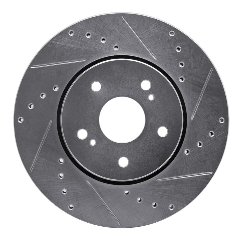 R1 Concepts — R1 10-13 Suzuki Kizashi Front Right Drilled & Slotted Silver Brake Rotor
R1 Brake Rotor Drill