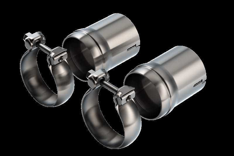 Borla — Borla 18-22 Dodge Charger R/T 5.7L V8 T-304 Stainless Steel Ball Flare Tip Adapter - Brushed