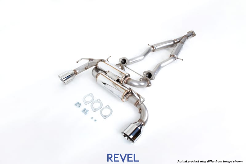 Revel — Revel Medallion Touring-S Catback Exhaust - Dual Muffler 09-12 Nissan 370Z