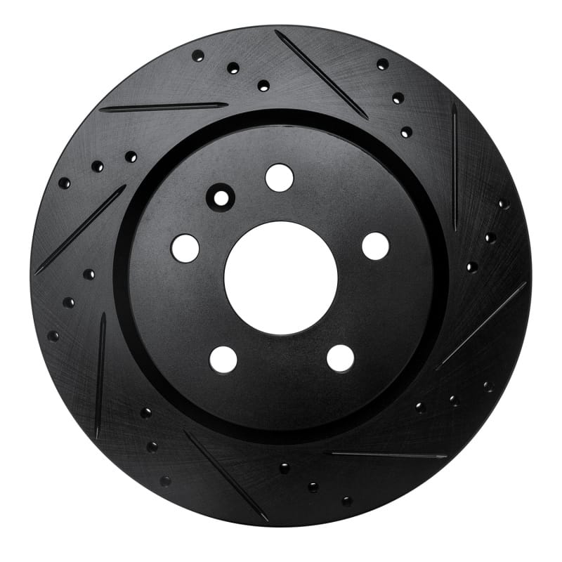 R1 Concepts — R1 10-25 Buick Regal Rear Right Drilled & Slotted Black Brake Rotor
R1 Brake Rotor Drill