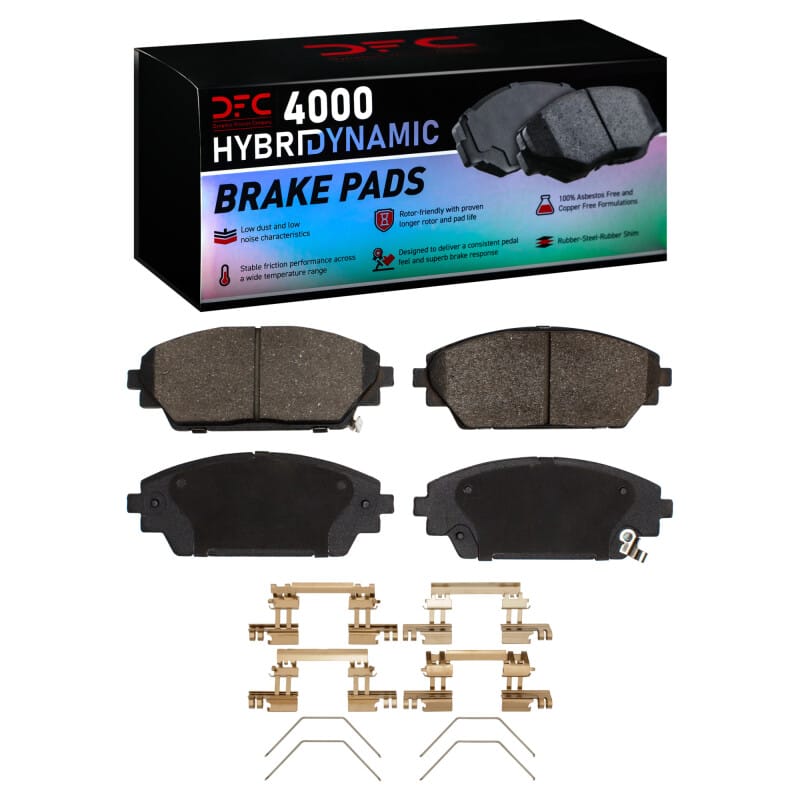 DFC — DFC 14-25 Mazda CX-3 Front 4000 HybriDynamic Brake Pads and Hardware Kit
DFC Brake Pad Set
