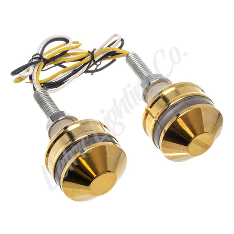 Letric Lighting — Letric Lighting Grip Ind Lghts Brss Cp Wht/Amb