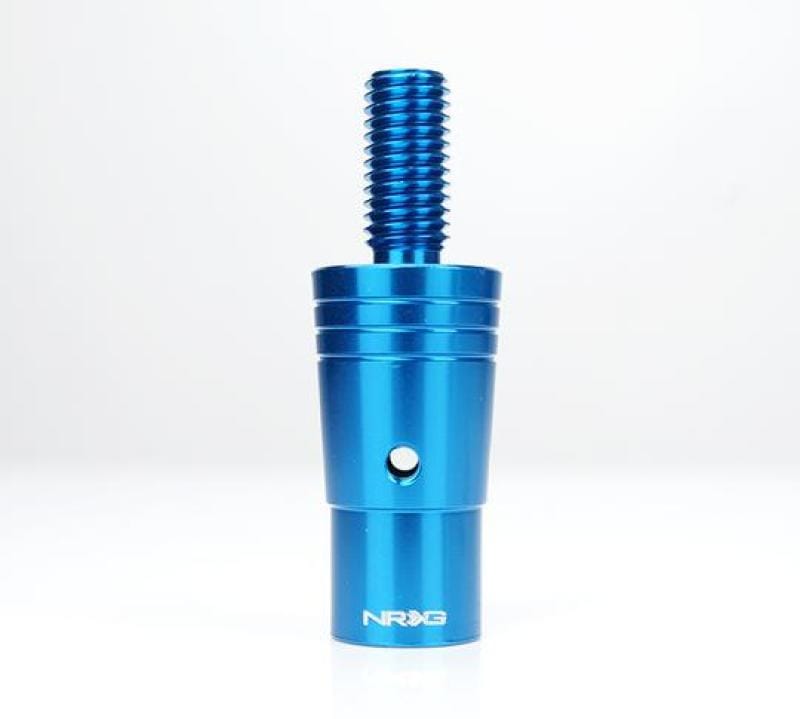 NRG — NRG 14mm Euro Aluminum Adapter w/ M10x1.5 Thread Pitch - Blue