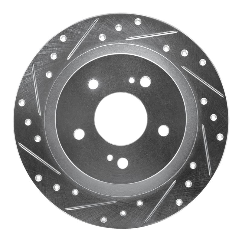 R1 Concepts — R1 84-88 Nissan 300ZX Turbo Rear Left Drilled & Slotted Silver Brake Rotor
R1 Brake Rotor Drill