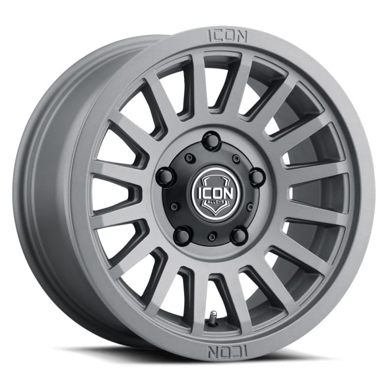 ICON — ICON Recon SLX 18x9 5x5 BP -12mm Offset 4.5in BS 71.5mm Hub Bore Charcoal Wheel
RECON SLX WHEEL