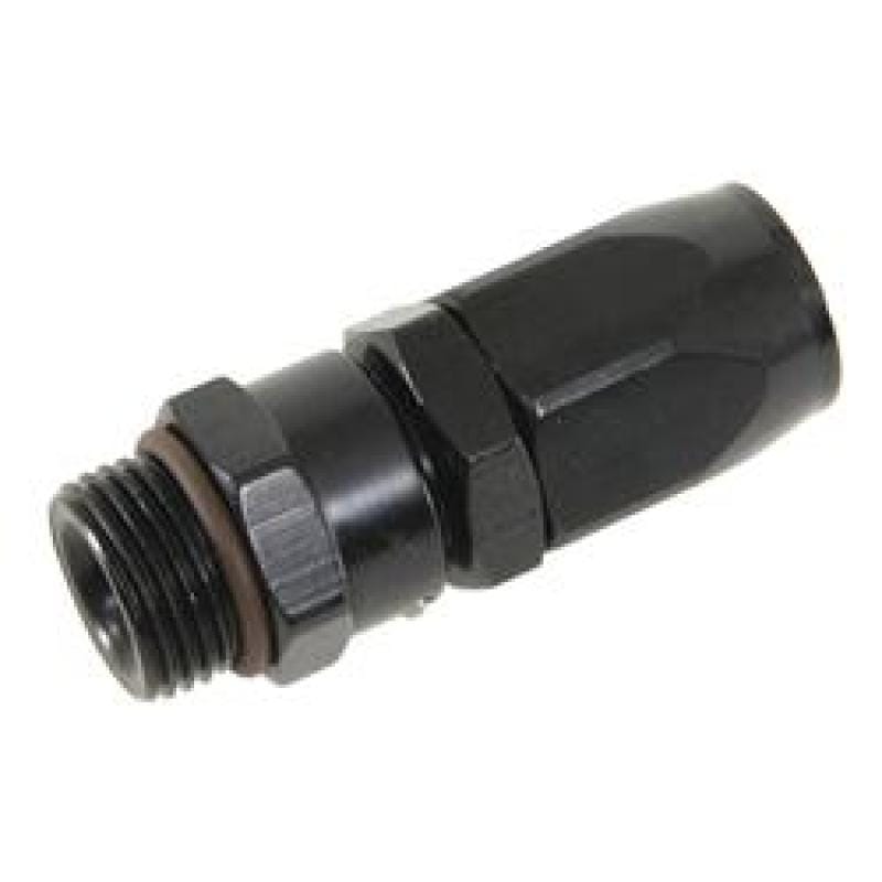 Fragola — Fragola -16AN Straight x 1 1/16 - 12 (12) Hose End - Black