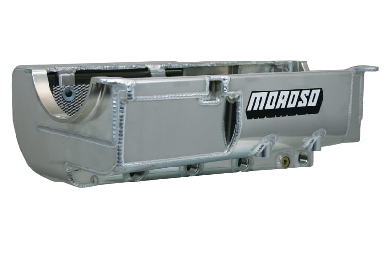 Moroso — Moroso Donovan 700/DRC2/Merlin Big Block (w/Four Pick Ups) Drag Race Dry Sump Aluminum Oil Pan