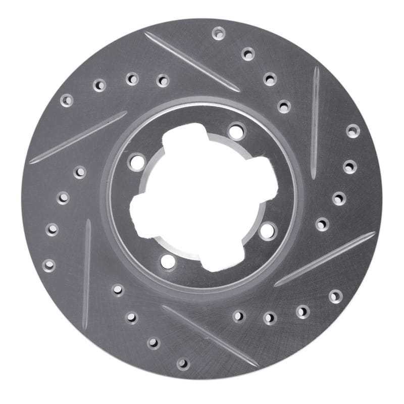 R1 Concepts — R1 83-89 Subaru BRAT Front Right Drilled & Slotted Silver Brake Rotor
R1 Brake Rotor Drill