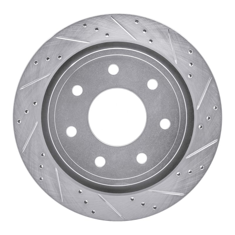 R1 Concepts — R1 12-14 Ford F-150 RWD Rear Right Drilled & Slotted Silver Brake Rotor
R1 Brake Rotor Drill