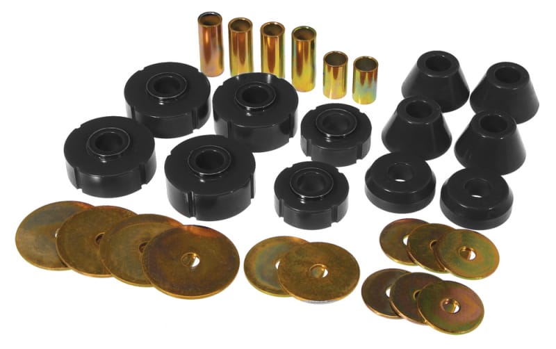 Prothane — Prothane 73-80 Chevy C10 Body Mount Kit - Black
BODY/SUB-FRAME MNTS