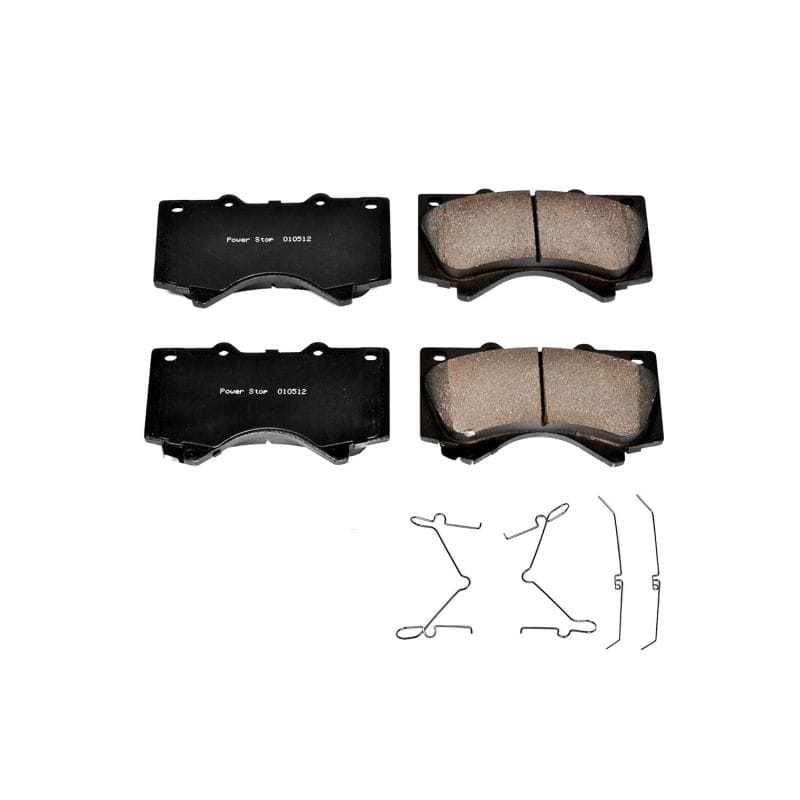 PowerStop — Power Stop 08-11 Lexus LX570 Front Z17 Evolution Ceramic Brake Pads w/Hardware
Z17 Brake Pads