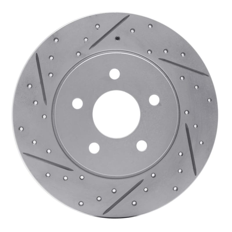 R1 Concepts — R1 01-08 Ford Mondeo (Mexico) Rear Left Drilled & Slotted Geo-Carbon Rotor