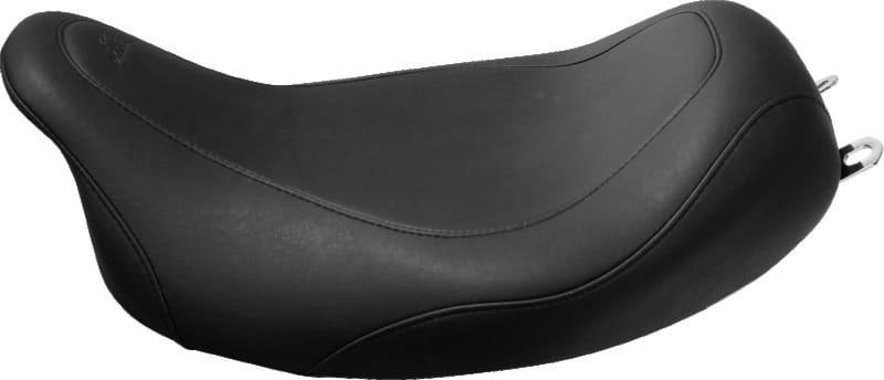Mustang Motorcycle — Mustang 08-21 Harley Electra Glide,Rd Glide,Rd King,Str Glide Wide Tripper Solo Seat - Black