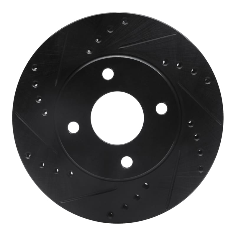 R1 Concepts — R1 1995-2004 Ford CONTOUR Front Left Drilled & Slotted Black Brake Rotor
R1 Brake Rotor Drill