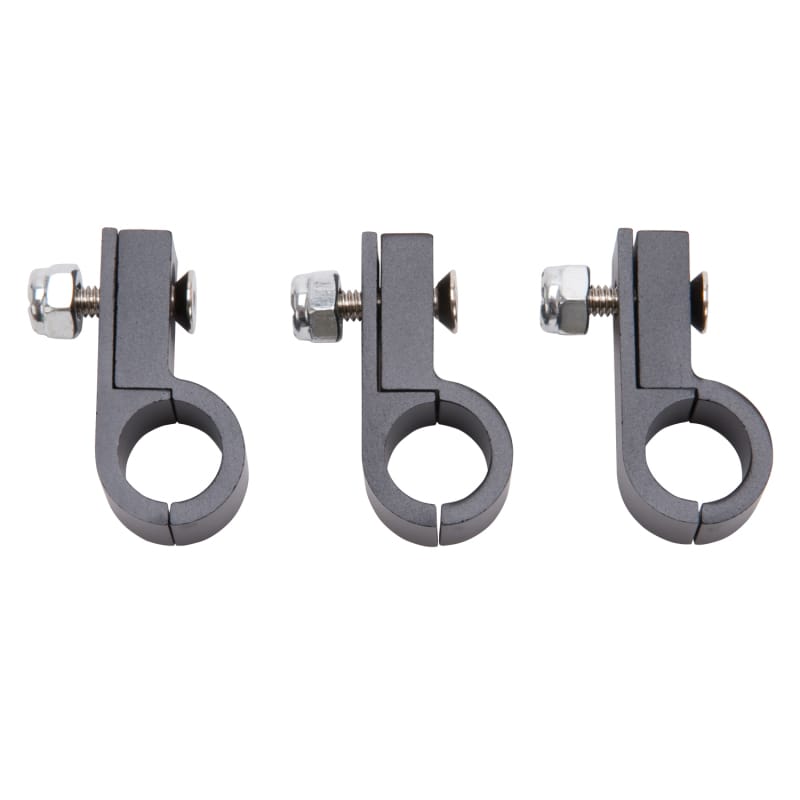 Russell — Russell Line Clamp For -6 Tubing Black Anodize (4 Pack)
Fuel Line Clamp
