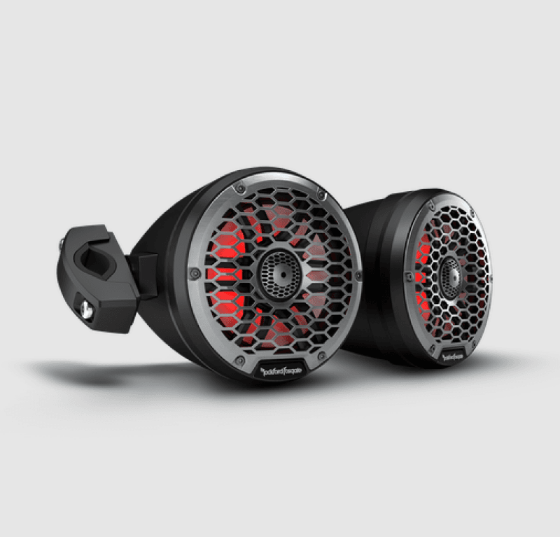 Rockford Fosgate UTV — Rockford Fosgate M2 6.5in. Color Optix Moto-Can Speakers (Pair)