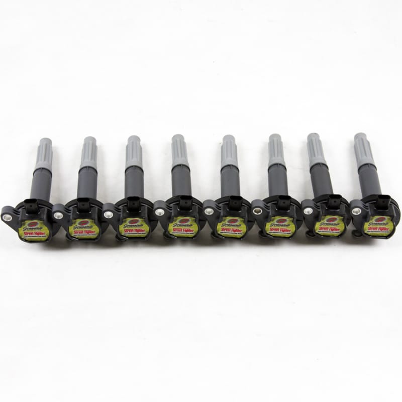 Granatelli Motor Sports — Granatelli 15.5-17 Ford Coyote 4V Street Fighter Coil-On-Plug Wire Conn Kit w/Coil Packs (42K Volts)
Ignition Coil