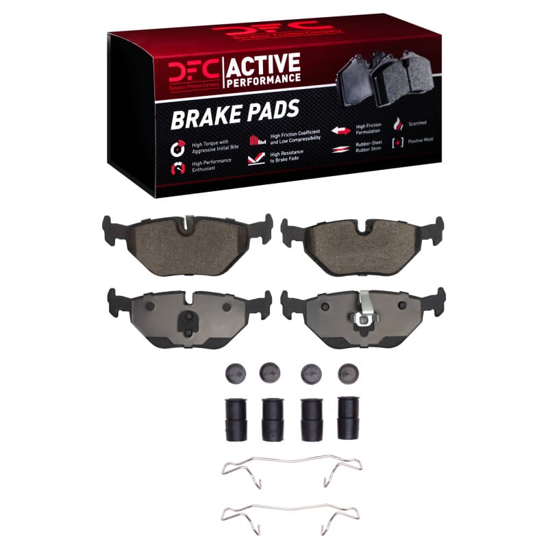 DFC — DFC 99-10 Saab 9-5 Rear Active Performance Pads and Hardware Kit
DFC Brake Pad Set