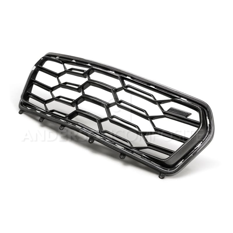 Anderson Composites — Anderson Composites 17-18 Chevrolet Camaro ZL1 1LE Front Lower Grille