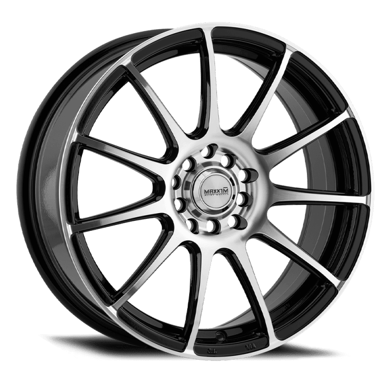 Konig — Maxxim Champ 16x7 8x100/114.3 ET40 Machined Face / Gloss Black