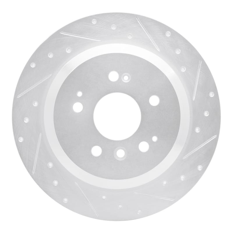 R1 Concepts — R1 16-25 Honda Ridgeline Rear Right Drilled & Slotted Silver Brake Rotor
R1 Brake Rotor Drill