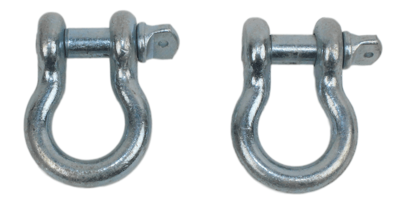 Fishbone Offroad — Fishbone Offroad D Ring 3/4In Zinc 2 Piece Set