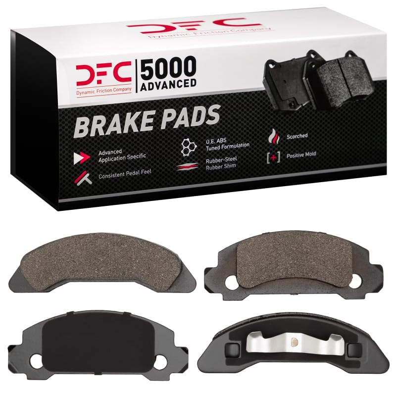DFC — DFC 86-87 Ford Aerostar Front 5000 Advanced Semi Metallic Brake Pads
DFC Brake Pad Set