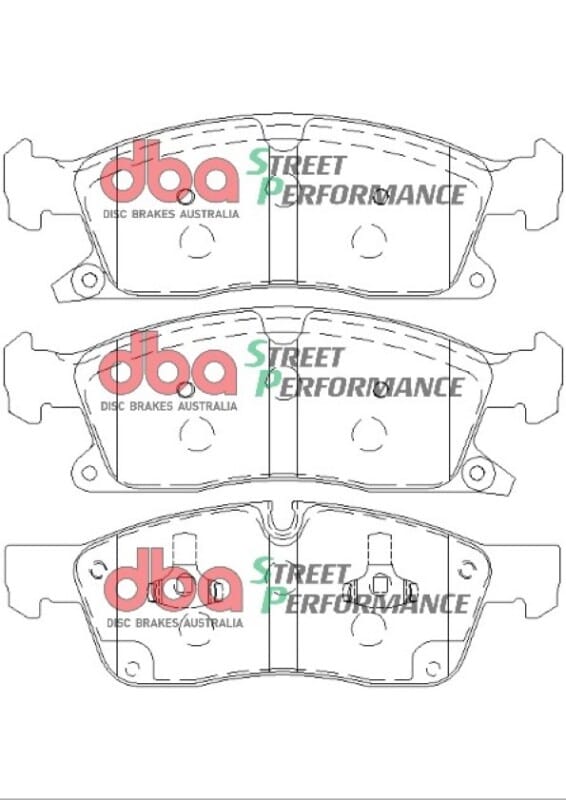 DBA — DBA 11-20 Dodge Durango (330mm Front Rotor) SP Performance Front Brake Pads
Brake Pad