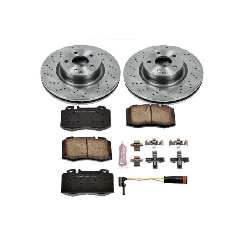 PowerStop — Power Stop 00-03 Mercedes-Benz CL500 Front Autospecialty Brake Kit