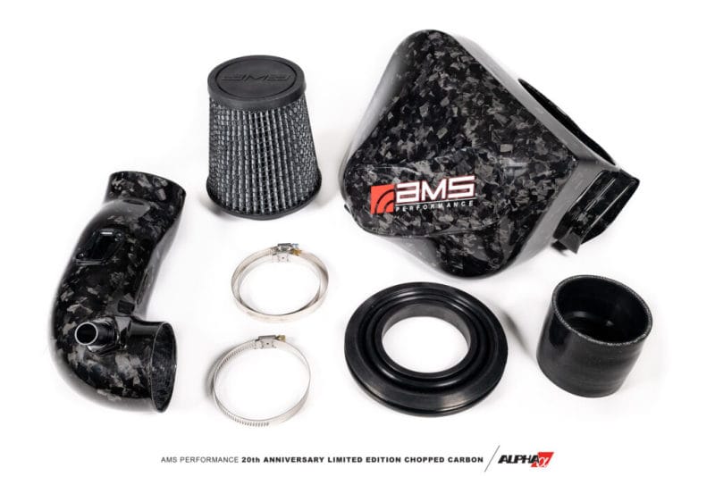 AMS — AMS Performance 2020+ Toyota Supra A90 Chopped CF Cold Air Intake System (Does Not Fit w/ Strut Bar)