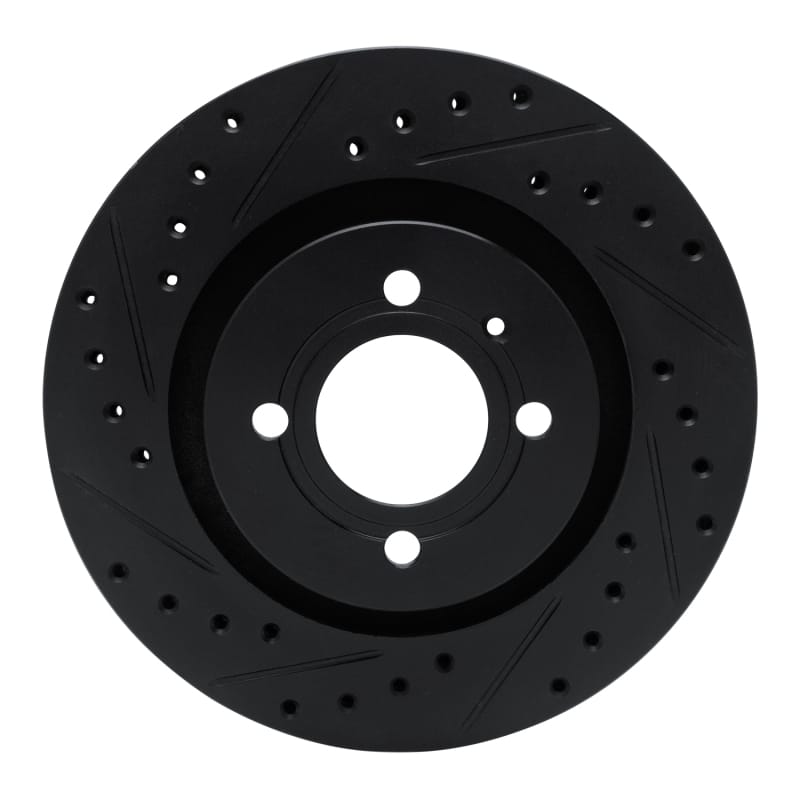 R1 Concepts — R1 90-93 Volkswagen CORRADO Front Left Drilled & Slotted Black Brake Rotor
R1 Brake Rotor Drill