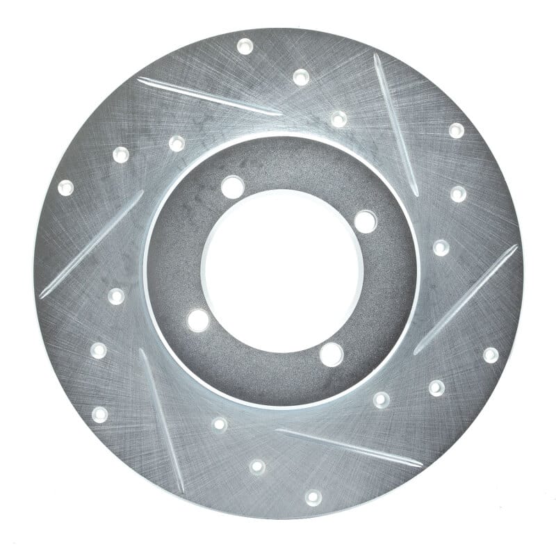 R1 Concepts — R1 74-78 Nissan 260Z Front Right Drilled & Slotted Silver Brake Rotor
R1 Brake Rotor Drill