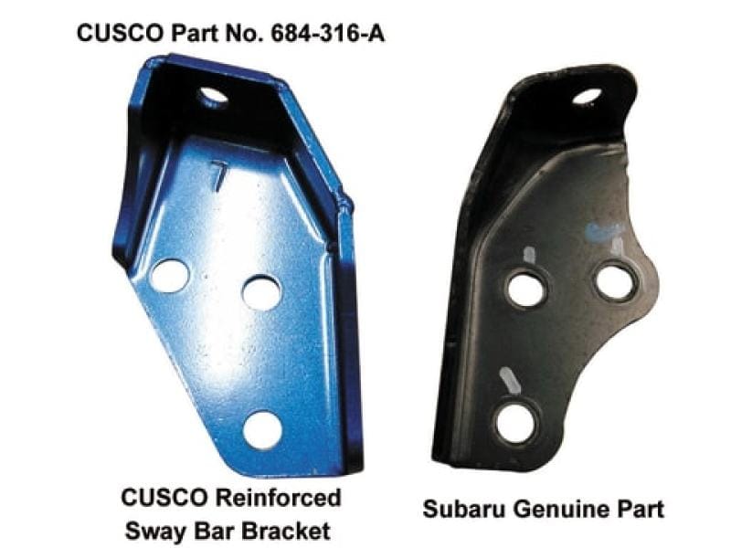 Cusco — Cusco Rear Harder Sway Bar Bracket 03-09 Subaru Legacy GT(Does Not Fit USDM) Special Order