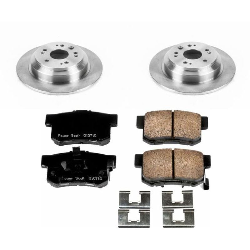 PowerStop — Power Stop 10-11 Honda Accord Crosstour Rear Autospecialty Brake Kit