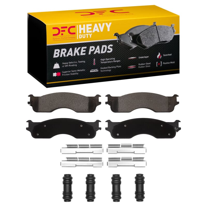 DFC — DFC 04-04 Dodge Ram 1500 Pickup Front Heavy Duty Pads and Hardware Kit
DFC Brake Pad Set