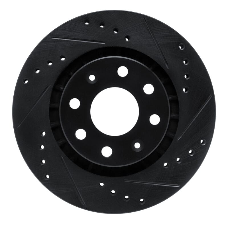 R1 Concepts — R1 04-17 Chevrolet AVEO5 Front Right Drilled & Slotted Black Brake Rotor
R1 Brake Rotor Drill
