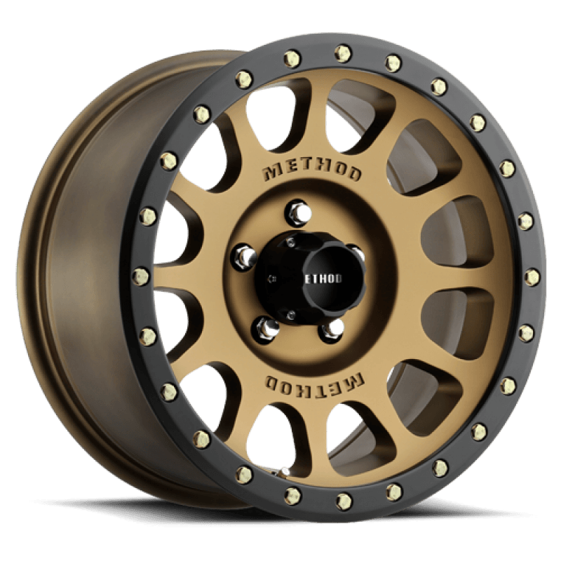 Method Wheels — Method MR305 17x8.5 25mm Offset 5x150 116.5mm Centerbore Method Bronze - Matte Black