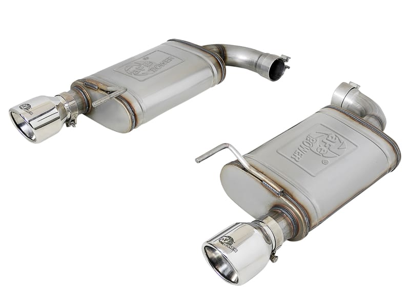 aFe — aFe MACH Force-Xp SS Axle Back Exhaust w/Polished Tips 15-17 Ford Mustang GT V8-5.0L
Axle-Back Exhaust