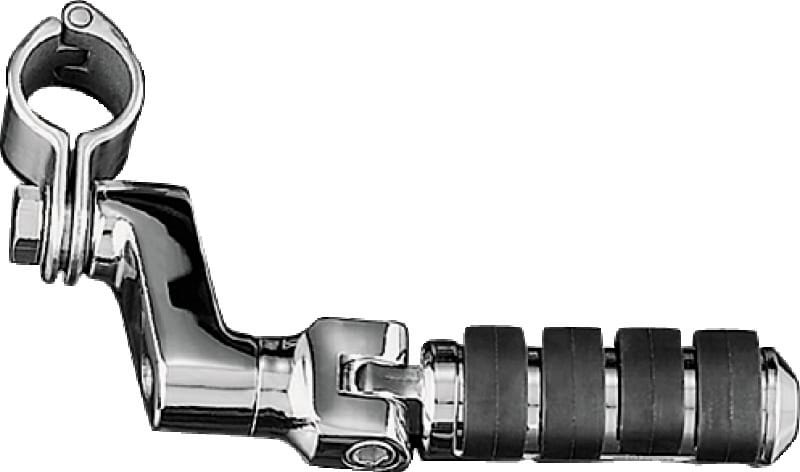 Kuryakyn — Small ISO Offset Highway Pegs With 1-1/4" Clamp Chrome
