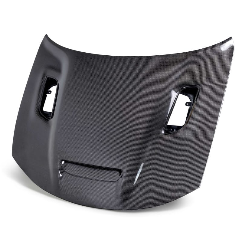 Anderson Composites — Anderson Composites 22-23 Dodge Charger Hellcat Jail Break Carbon Fiber Hood - Type JB