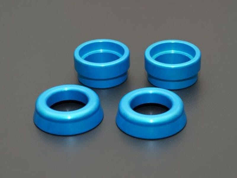 Cusco — Cusco Rear Differential Rigid Mount Collar Front Side 2021+ Toyota GR Yaris 1.6L AWD - Blue