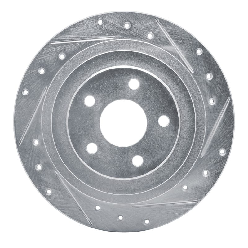 R1 Concepts — R1 00-06 Subaru Legacy Rear Right Drilled & Slotted Silver Brake Rotor
R1 Brake Rotor Drill